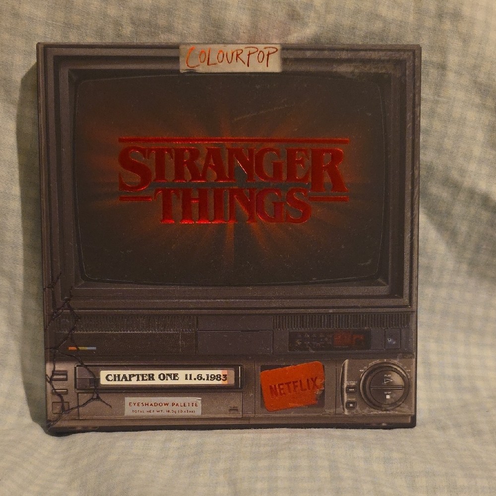 ColourPop Stranger Things Retro TV Eyeshadow Palette